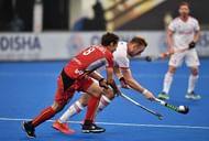 Florent Van Aubel was in fine touch in the Belgian attack